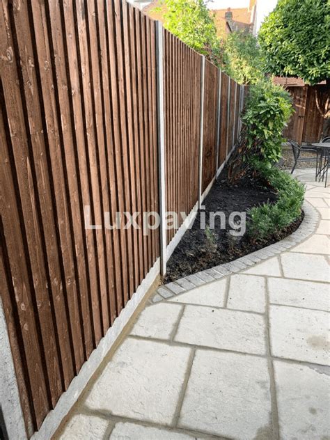 garden fencing installation choose   designs styles luxpaving