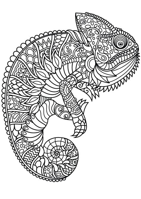 printable animal mandala coloring pages  getcoloringscom