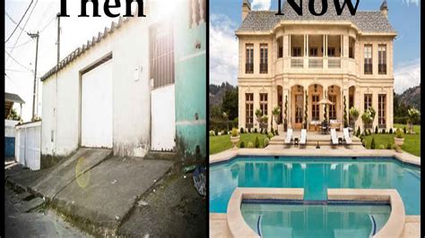 10 Footballers Houses Then And Now Ft Messi Ronaldo Etc