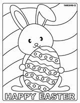 Easter Coloring Pages Printable Spring Kids Egg Bunny Thanksgiving Colouring Sunny Book Chick Printables Preschool Sweet Colors Visit Disney sketch template