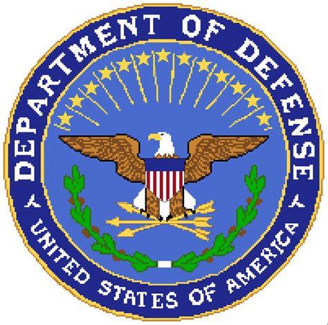 department  defense dod insignia military xstitch