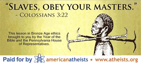 Slaves ‘obey Your Masters’ Know Thyself Community Wednesday