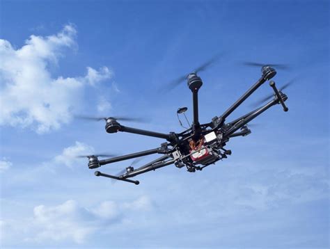 octocopter copter drone hawk aerospace