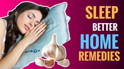 Why You Should Sleep With Garlic Under Your Pillow Home Remedies