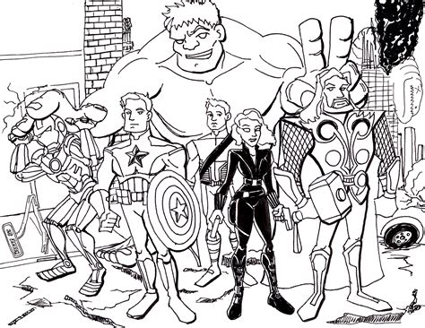 avengers colouring pages  print  getdrawings