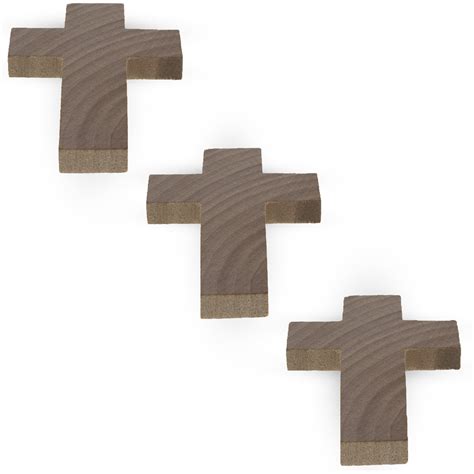 unfinished wooden cross shapes cutouts diy crafts  inches ebay
