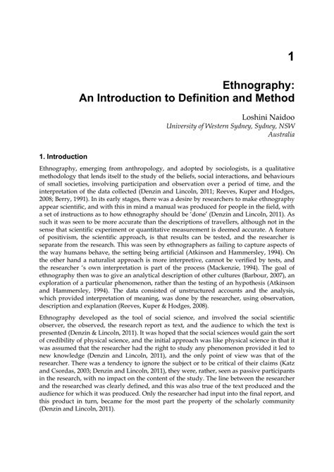 types  ethnographic research  slideshare