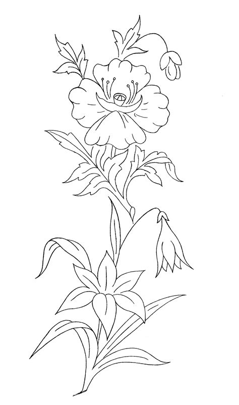 flower coloring pages