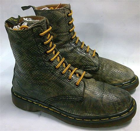 dr martens snake boots size  uk  class bundle