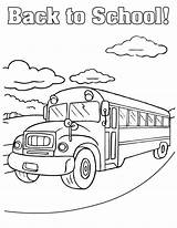 Bus Coloring School Back Pages Print Printable Kids Color Time Book Bestcoloringpagesforkids sketch template