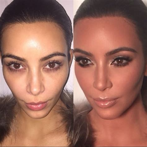 kim kardashian posts makeup free photo glamour