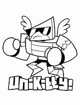 Unikitty Coloringonly sketch template