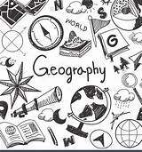 Deckblatt Erdkunde Geography Doodle Doodles Schule Geology Map Subject sketch template