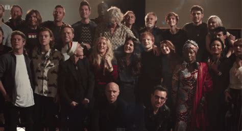 band aid 30 the band aid war continues as lily allen and emeli sande