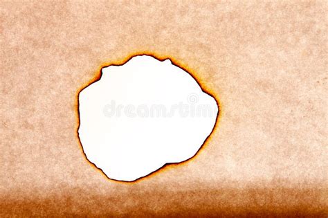 gebranntes loch stockbild bild von gebrannt rand umgearbeitet