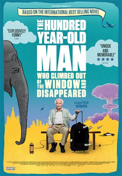 the 100 year old man who climbed out of the window and disappeared on dvd movie synopsis and
