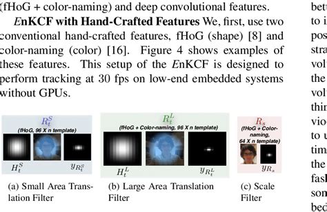 examples   filters  hand crafted features  desired  scientific diagram