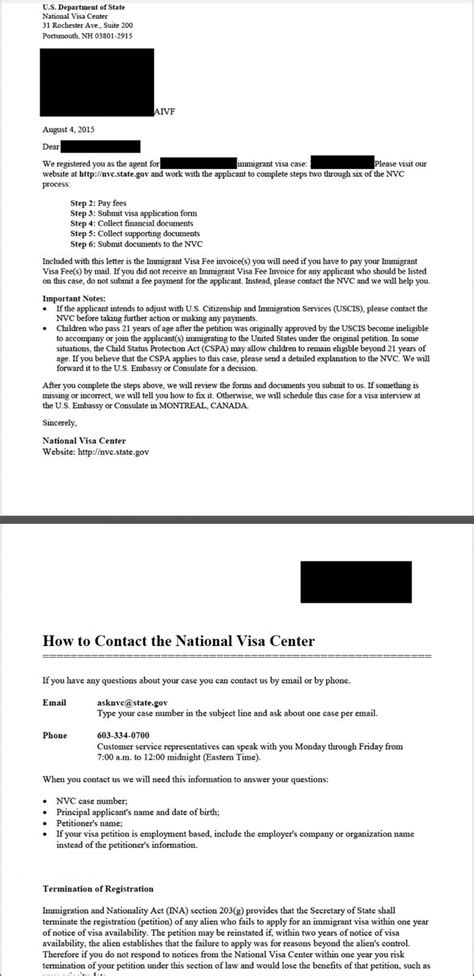 immigrant visa nvc expedite request letter sample visa letters