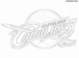 Cleveland Cavaliers Cavs Getdrawings sketch template