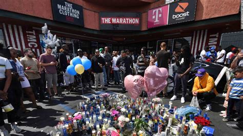 Nipsey Hussle S Store Becomes Sacred Ground For Fans Cnn
