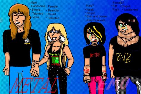 Difference Between Metal N Emo By Tinyvernon On Deviantart