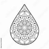 Drop Water Splash Coloring Template Pages sketch template
