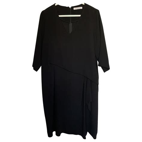 gerard darel dresses black acetate ref joli closet
