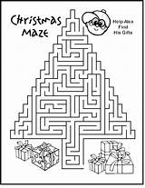 Christmas Maze Mazes Tree Printable Christian Kids Activities Fun Xmas Winter Games Worksheets Pages Makingfriends Coloring Mas Printables Holiday December sketch template