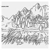 Coloring National Teton Grand Park Sheet Pages Parks sketch template