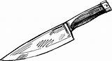 Knife Cuchillo Throwing Chef Bosquejo Diverso Pngegg Klipartz sketch template