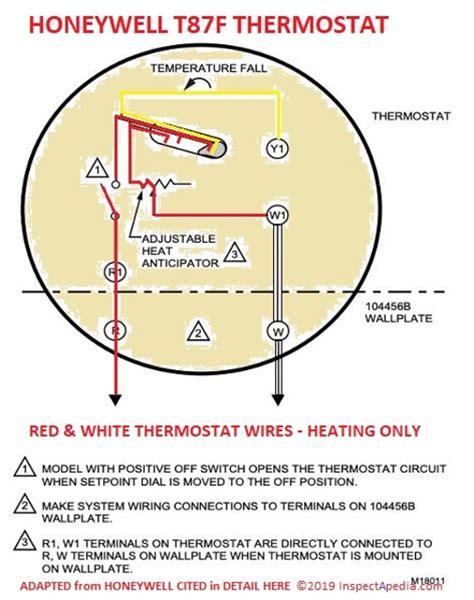 heat  thermostat wiring diagram