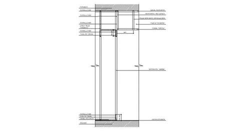 wood frame  window structure drawing details dwg file cadbull