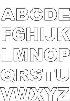 printable  alphabet templates pinterest alphabet templates