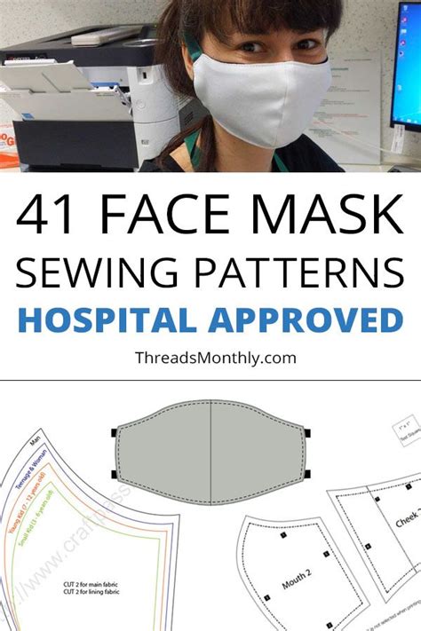 pin on diy face mask sewing patterns free printables