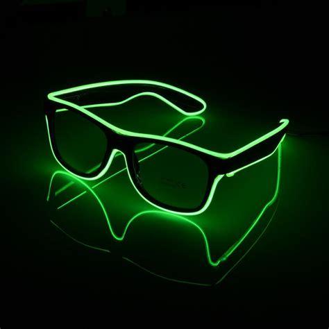 Fluorescent Led Glowing Glasses Cruisehabit