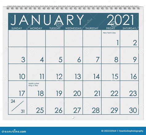 calendar month  january stock illustration illustration