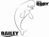 Dory Bailey Nemo Otter Whale Beluga K5 Worksheets sketch template