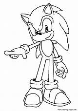 Coloring Sonic Fast He Check Pages Printable sketch template