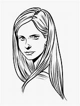 Buffy Slayer Coloring sketch template