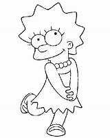 Coloring Simpson Pages Simpsons Lisa Krusty Clown Para Dibujos Los Colorear Coloriage Dibujar Dessin Google Personajes Sans Couleur Colouring Color sketch template