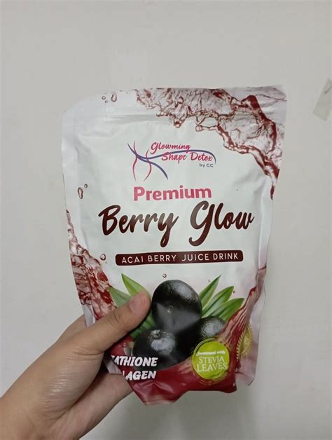 premium berry glow  cris cosmetics food drinks beverages  carousell