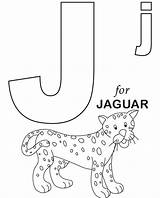 Coloring Jaguar Alphabet Alfabeto Para Imprimir Artículo sketch template