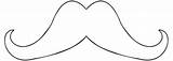Moustache Outline Mustache Template Cut Jpeg Clipart sketch template