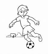 Coloring Pages Soccer Ball Soccerball Popular sketch template