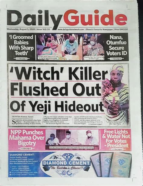 newspaper headlines  today wednesday august   broadcastghana