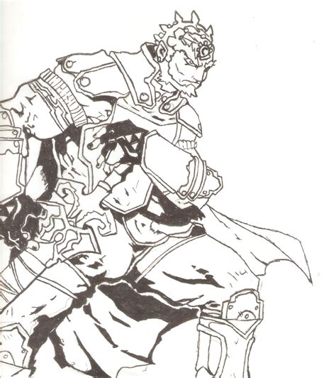 ganondorf coloring pages printable coloring pages