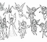 Tinkerbell Coloring Pages Fairy Fairies Pirate Getdrawings Getcolorings Printable sketch template