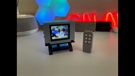 Tiny Tv Classics Back To The Future Real Working Mini Tv With Remote
