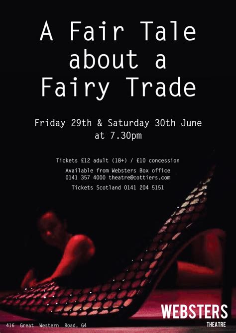 A Fair Tale About A Fairy Trade Websters Theatre