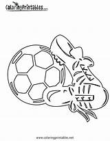 Soccer Coloring Cleats Pages Football Goal Sports Drawing Printable Color Kids Colouring Cartoon Shoes Clipart Messi Player Players Sheets Getdrawings sketch template